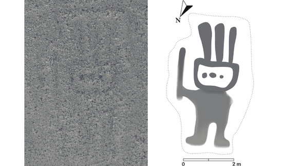 Prehistoric Pictures Rediscovered: AI image analysis reveals new Nazca drawings in Peru.