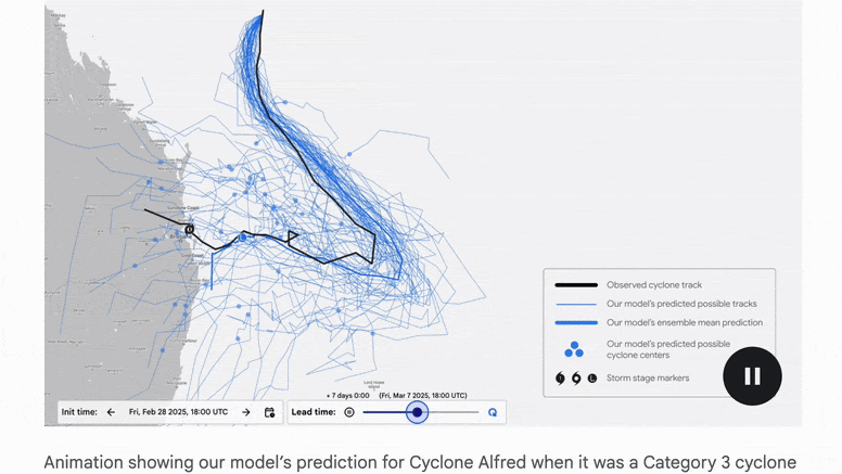 AI Weather Prediction Gains Traction: U.S. working with Google Weather Lab AI to improve storm forecasts